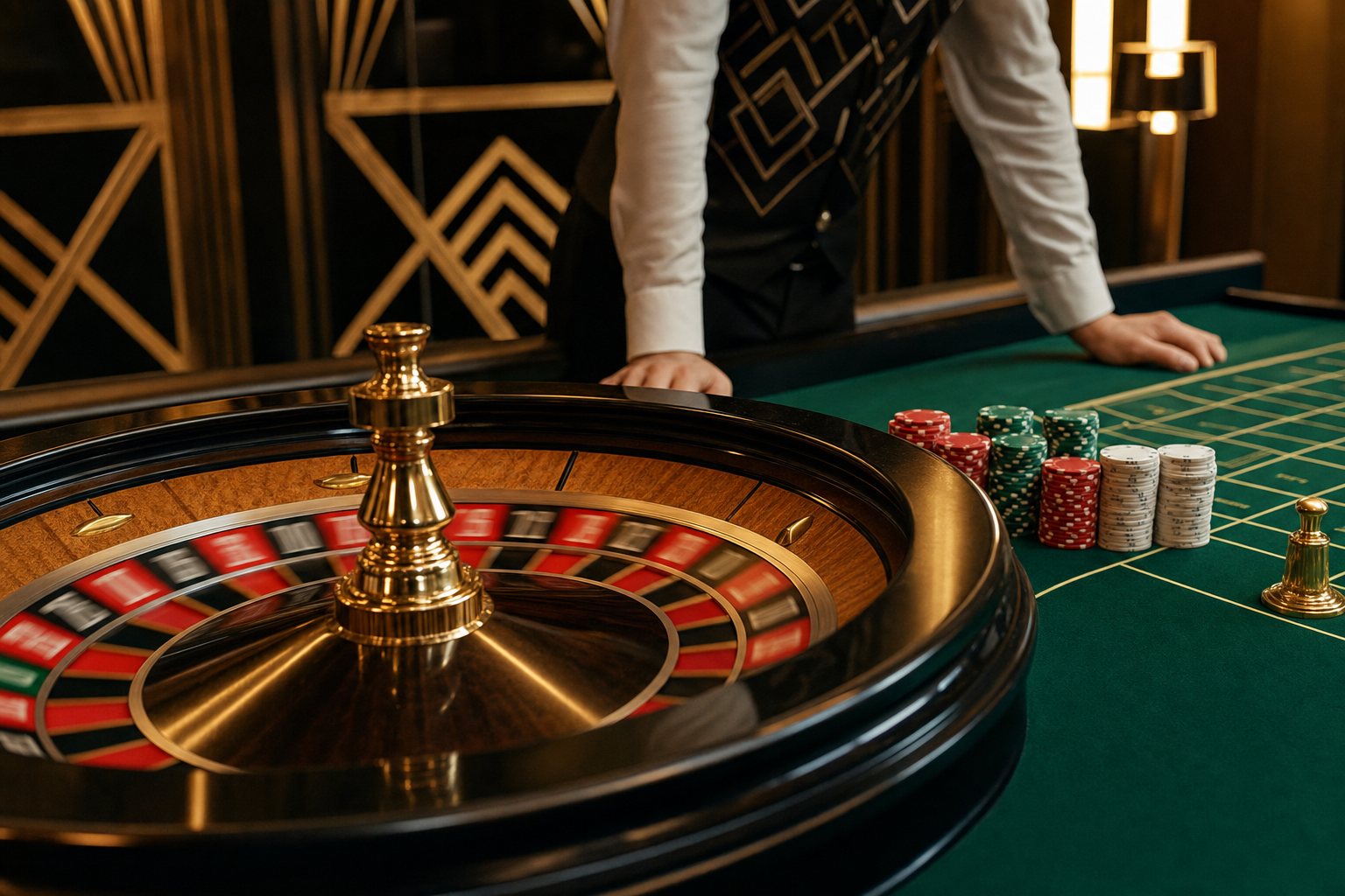 Table de roulette du Coq d'Or